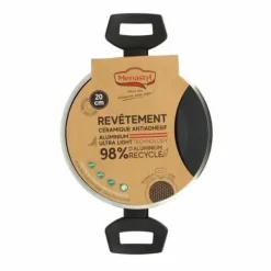 Gryder, Stegepander Og Kasseroller>Gryde Menastyl Sort Ø 20 cm