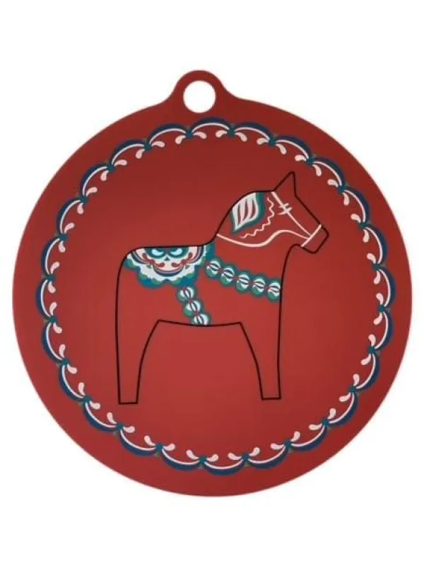 Grytlapp Silikon Dalahäst Ø19 cm Pufz Discount