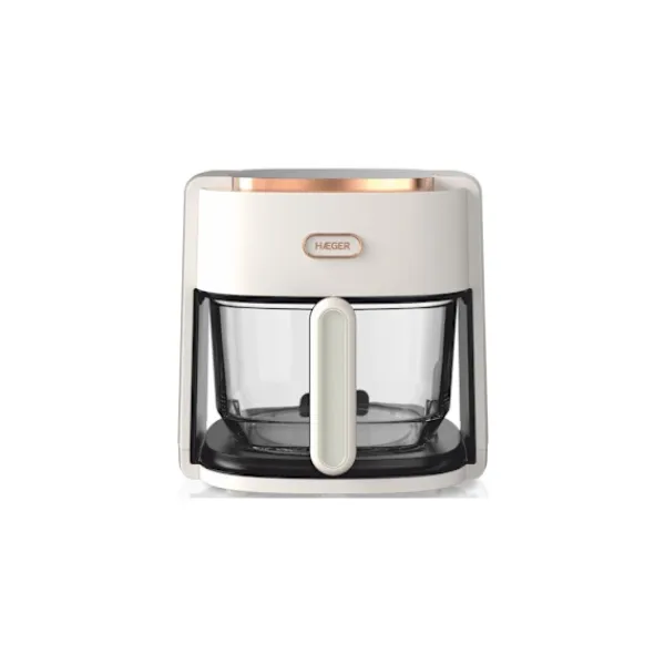 Haeger AF-G45.006B Air Glass Digital Airfryer 8i1 4,5L 1200W New