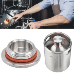 Hembryggt mini ölfat lock O-format förseglande ölfatslock Lämplig för 2L 3,6L och 5L ölfat Hot