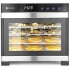 Hendi Profi Line Fødevarestørrer 6 Hylder 650W – Digitalt Panel, Stille Blæser Hot
