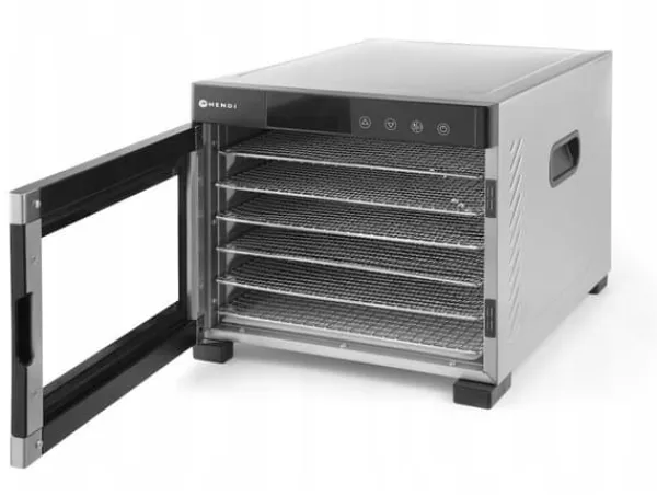Hendi Profi Line Fødevarestørrer 6 Hylder 650W – Digitalt Panel, Stille Blæser Hot