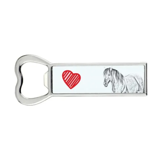 Cocktailshakers & Drinkudstyr>Henson the horse - flaskeåbner med en hest, personlig køleskabsåbner, unik gave til en mand fra Art-Dog