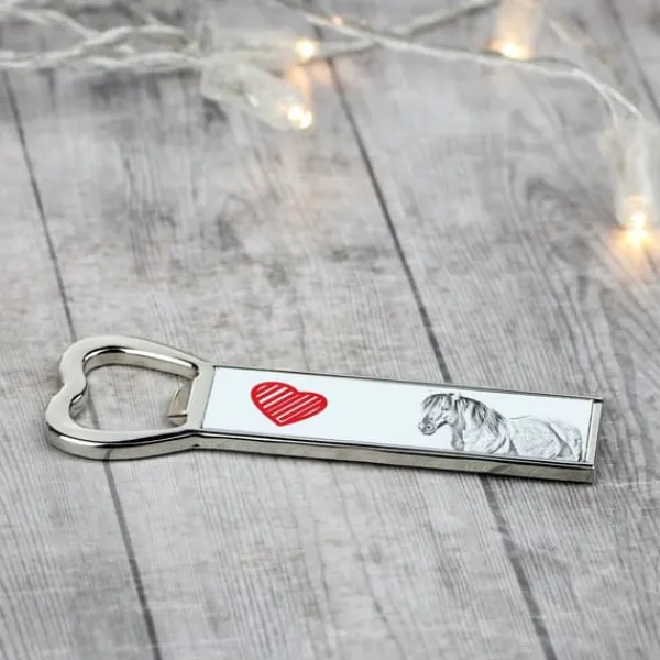 Cocktailshakers & Drinkudstyr>Henson the horse - flaskeåbner med en hest, personlig køleskabsåbner, unik gave til en mand fra Art-Dog