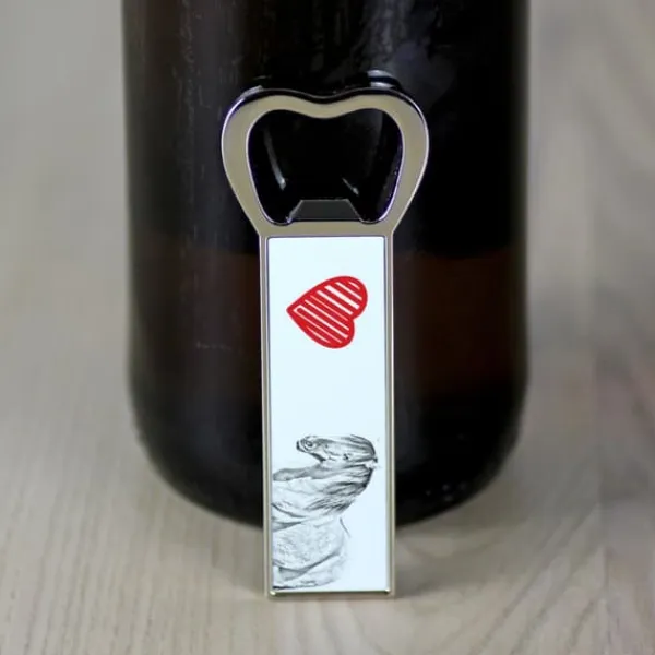 Cocktailshakers & Drinkudstyr>Henson the horse - flaskeåbner med en hest, personlig køleskabsåbner, unik gave til en mand fra Art-Dog