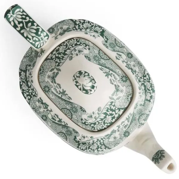 Kaffe- & Tekander>Heritage Green Italiensk Tekande, 1,1L - Spode