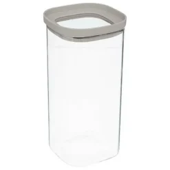 Hermet 1,6l opbevaringsglas med beige låg Online