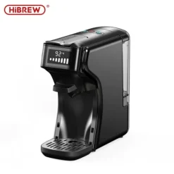 Kaffemaskiner Til God Kaffe>HiBREW H1B 6-i-1 kapselkaffemaskine med interaktiv touchskærm, 20 bar højtrykspumpe og OPV trykaflastningsventil - sort