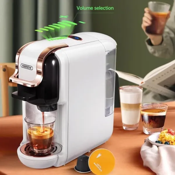 Kaffemaskiner Til God Kaffe>Hibrew H2B Kaffemaskine - Hvid