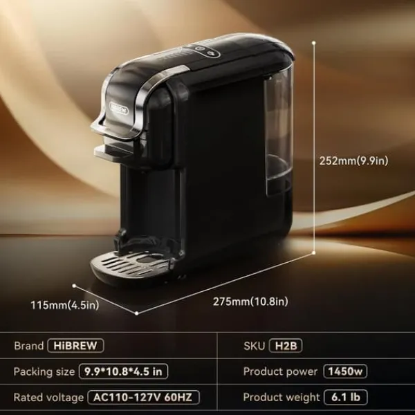 Kaffemaskiner Til God Kaffe>Hibrew H2B Kaffemaskine - Hvid