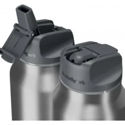 HidrateSpark PRO Straw -smart drikkeflaske, 0,95 L, sølv Outlet