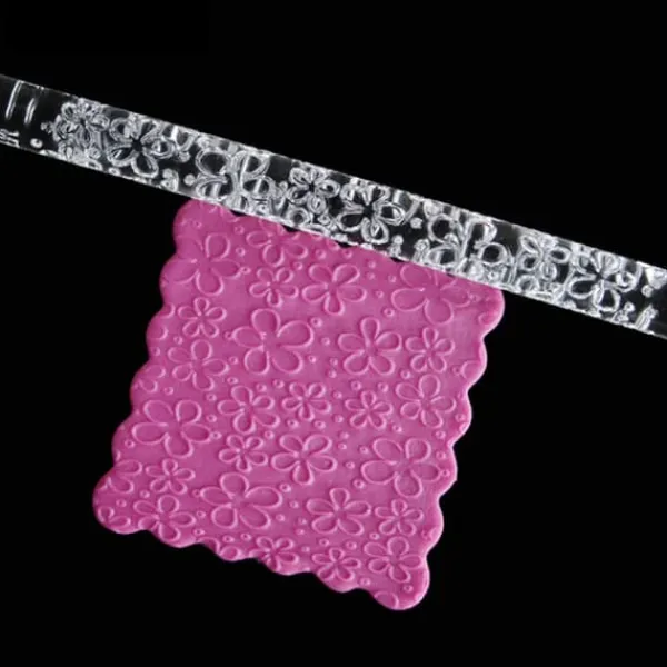 høj kvalitet akryl kagerulle dej kagerulle fondant modellervoks rulle gør-det-selv kage 05# Clearance