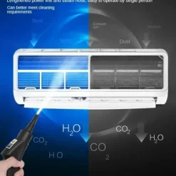 Håndholdt damprenser / steam cleaner - Opgraderet model - 2500 W - ≥105°C damp - 15 s opvarmning - 2 m slange - 220–240 V EU-stik - Rød Discount