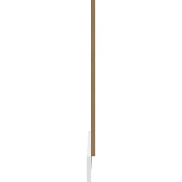 Opvaskemaskiner>Håndlavet opvaskemaskinepanel "Lyon" – Konstrueret træ | Størrelse: 60x1,5x67 cm