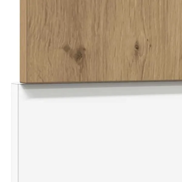 Opvaskemaskiner>Håndlavet opvaskemaskinepanel "Lyon" – Konstrueret træ | Størrelse: 60x1,5x67 cm