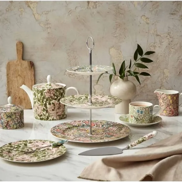 Honeysuckle Cake Slice, 25cm - Morris & Co Clearance