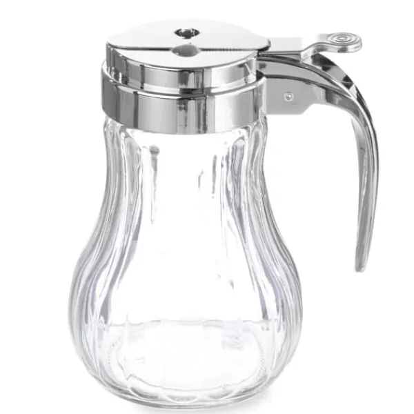 Honningkrukker>Honning dispenser, glas, diameter. 80 mm højde 115 mm - Hendi 452424