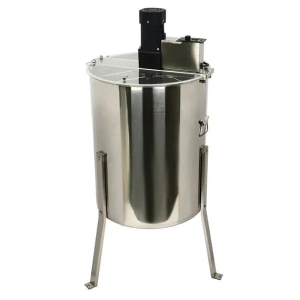 Honning slynge - Elektrisk 8 rammer - Rustfrit stål - 220 V - 140 W motor - 370 omdr./min - Cylindrisk Hot