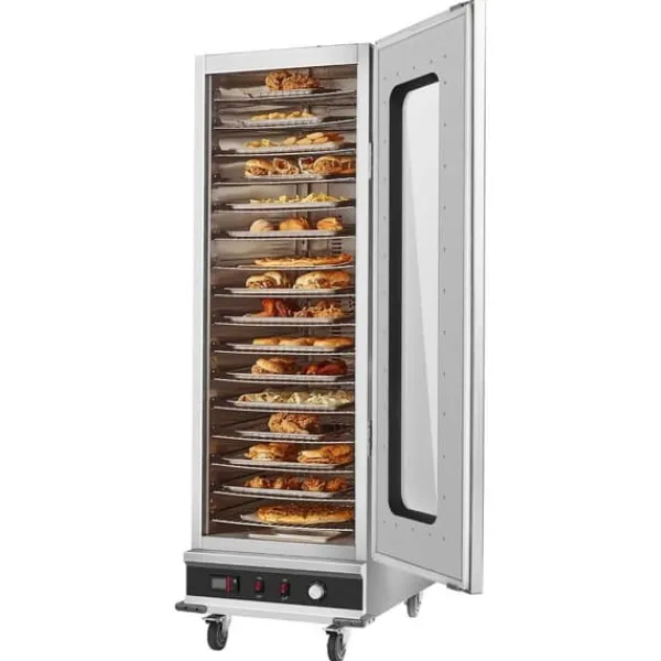 Madopvarmere>Hot Box Madvarmer, 16-lags koncessionsvarmeskab, vandbakke, energieffektiv, holdbar konstruktion, ideel til restauranter