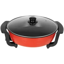 Hot Pot, 6L kapacitet, 5 temperaturindstillinger,Rød og Sort
