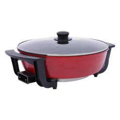 Hot Pot, 6L kapacitet, 5-trins temperaturkontrol,Rød Discount