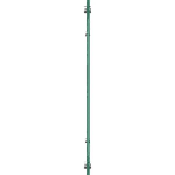 Hærdet glas stænkplade 70x60 cm | Farve: Hvid | Varmebestandig og ridsefast Clearance
