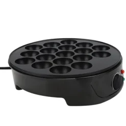 Elektriske Stegepander & Wokker>Husholdnings Takoyaki-maskine Octopus Ball Mini elektrisk bagepande morgenmadsmaskine 220‑240VEU stik