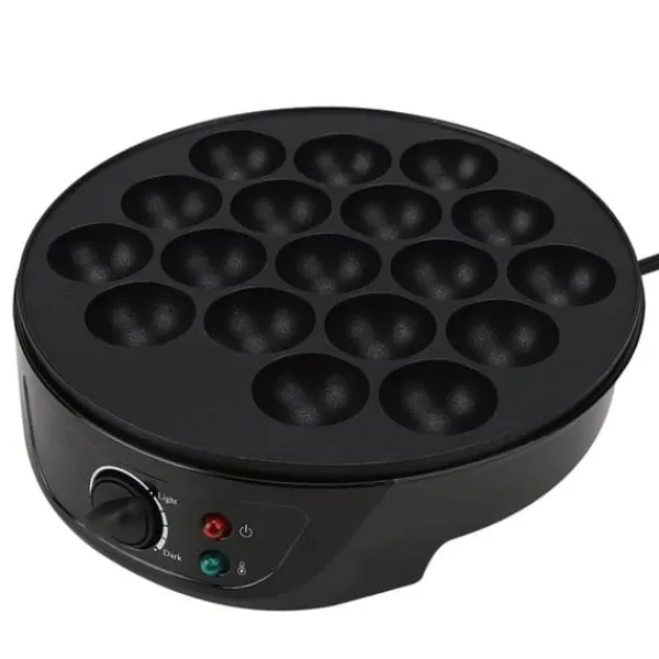 Elektriske Stegepander & Wokker>Husholdnings Takoyaki-maskine Octopus Ball Mini elektrisk bagepande morgenmadsmaskine 220‑240VEU stik