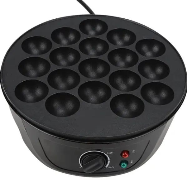 Elektriske Stegepander & Wokker>Husholdnings Takoyaki-maskine Octopus Ball Mini elektrisk bagepande morgenmadsmaskine 220‑240VEU stik