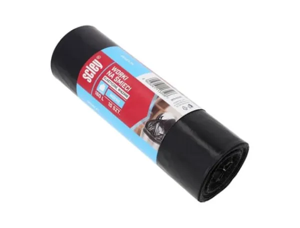 Skraldeposer>Husholdningsaffaldsposer 160l, 10 stk 0,035 mm Scley