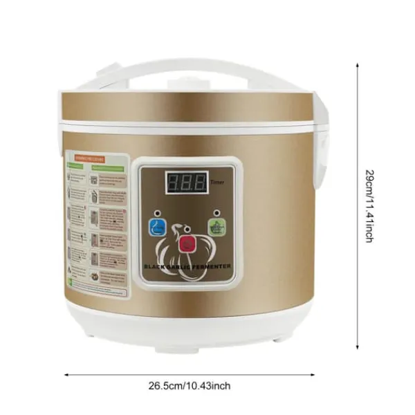 Madlavningsmaskiner>Hvidløg Fermentator, Intelligent Kontrol, Pladsbesparende Design,MULTI