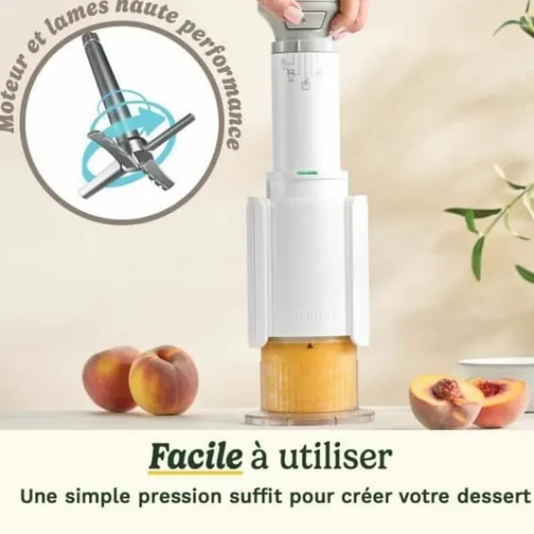Skeer & Skovle>Ice Cream Maker Cuisinart ICEFD10E White Plastic 1 L 3,3 L 1L