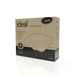 IDEAL elektrisk komfur med 1 plade, 1000 W Best