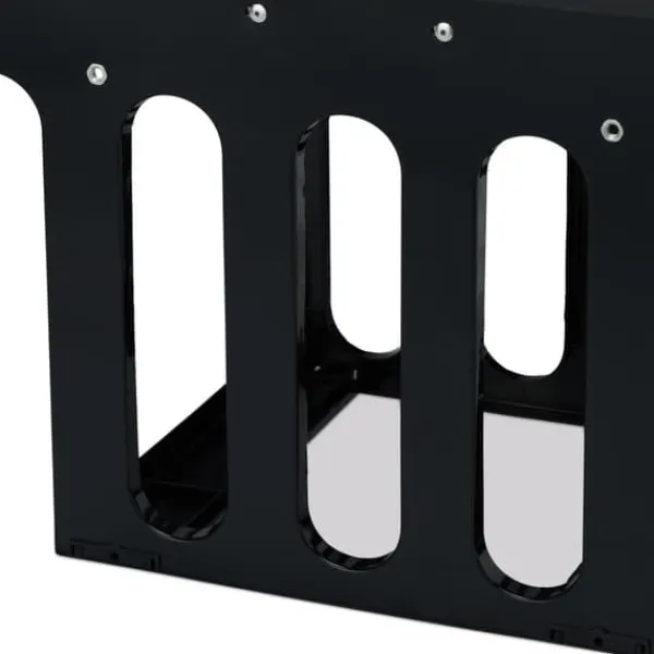 Affaldssorteringsspande>Indbygget affaldsspand, 35.5x25x47 cm, Sort