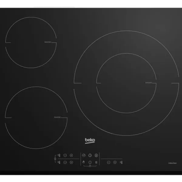 Beko Induktionshäll - - 3 brännare - 60 cm - HII63M Outlet