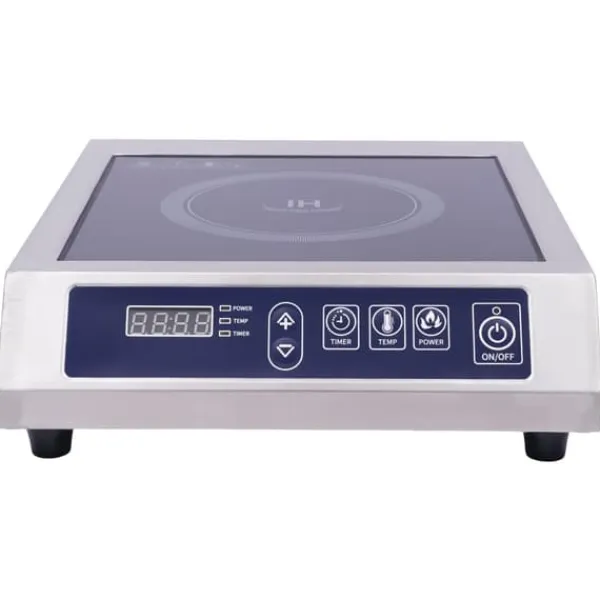 Induktionskogeplade, 3500W effekt, 220V spænding, temperaturinterval 60-300?, 75 kg maksimal belastningskapacitet Sale