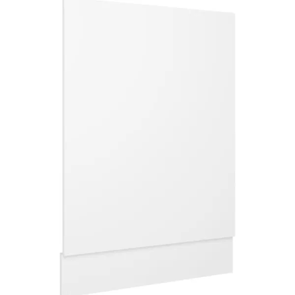 Integreret opvaskemaskinepanel "Lyon" - Hvid | Størrelse: 45x3x67 cm | Materiale: Konstrueret træ New