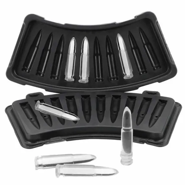 Isforme>Isboldpatroner af rifleperler Ice Cubes Ice Ice Cream Form Plastic