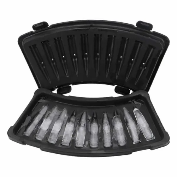 Isforme>Isboldpatroner af rifleperler Ice Cubes Ice Ice Cream Form Plastic