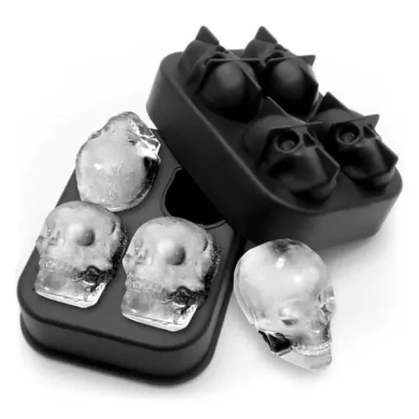 Isforme>Isform Skulls - Silikone Is/Chokolade/Geléform