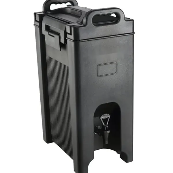 Drikkevareautomater>Isoleret 5 gallons drikkevaredispenser, fødevaregodkendt LDPE, til varme/kolde drikkevarer. Termisk køler med to-trins vandhane.