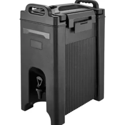 Isoleret Dispenser til Varme og Kolde Drikke, 5 Gallon/19 Liter, Drikkevareserveringssæt med 2 stk. Outlet