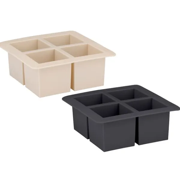 Isforme>Isskubberboks til store isterninger - 4 terninger