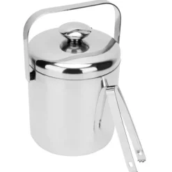Isspand i rustfrit stål med låg og si - 1300ml Online