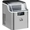 Isterningmaskine 20 kg/24 t, 2,3 L, 3,2 L tank, auto-rens, rustfri, 25,2×36×37,1 cm Outlet