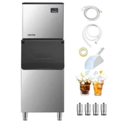 Isterterningsmaskine, 249,5 kg/24t, 580x668x1105 mm, Rustfrit stål Discount