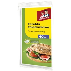 JAN NIEZBĘDNY Papir morgenmadsposer med folie 1 pakke - 40 stk. New