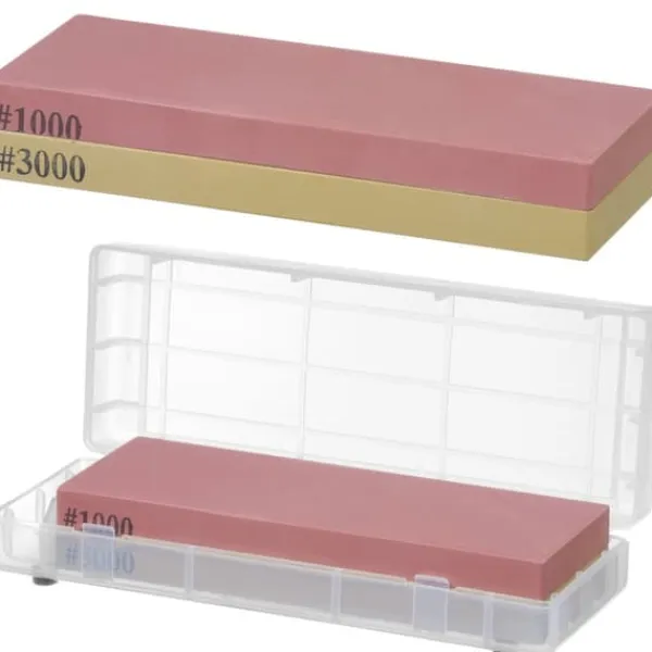 Køkkenknive>Japansk knivslibesten Naniwa korn 1000/3000 - Hendi 820674