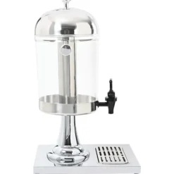 Juicedispenser i rustfrit stål - 8 liter | Farve: Sølv Outlet