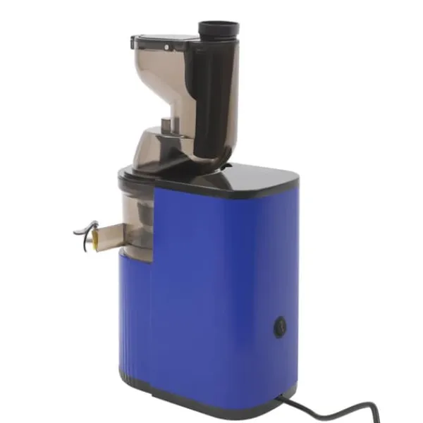 Juicer - Elektrisk saftpresser - 800 W - 220 V - EU-stik - <500 ml - 2 kopper - Til frugt og grøntsager - Blå Hot